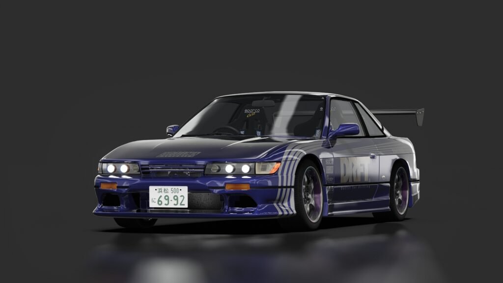 Nissan silvia s13 fast and furious tokyo drift virgil mediterranean blue