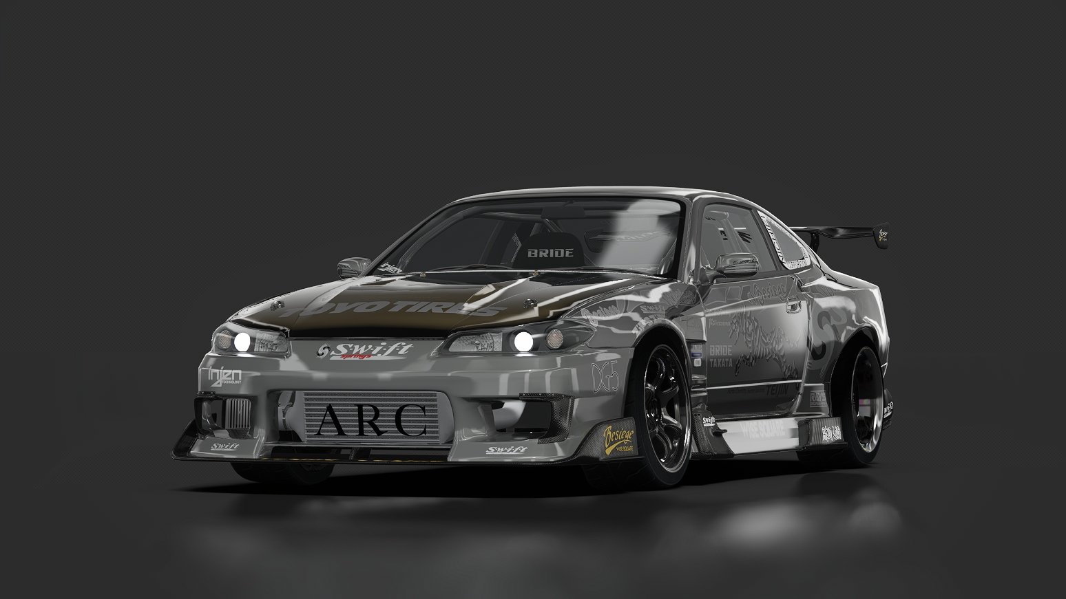 Nissan Silvia S15 Fast and Furious Tokyo Drift Wise Square