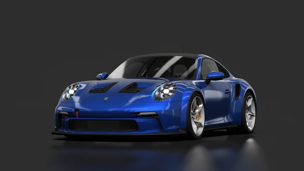 Porsche 911 (992) gt3s touring 00 lugano blue