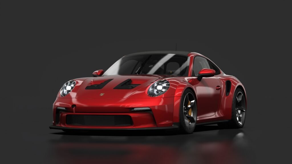 Porsche 911 (992) gt3s touring 01 carmine red