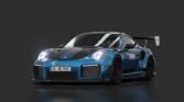 Porsche 911 gt2 rs mr nordschleife 03 miami blue