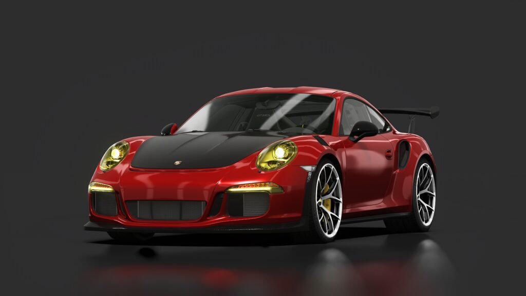 Porsche 911 gt3 rs (991) onvisu spec pts guards red
