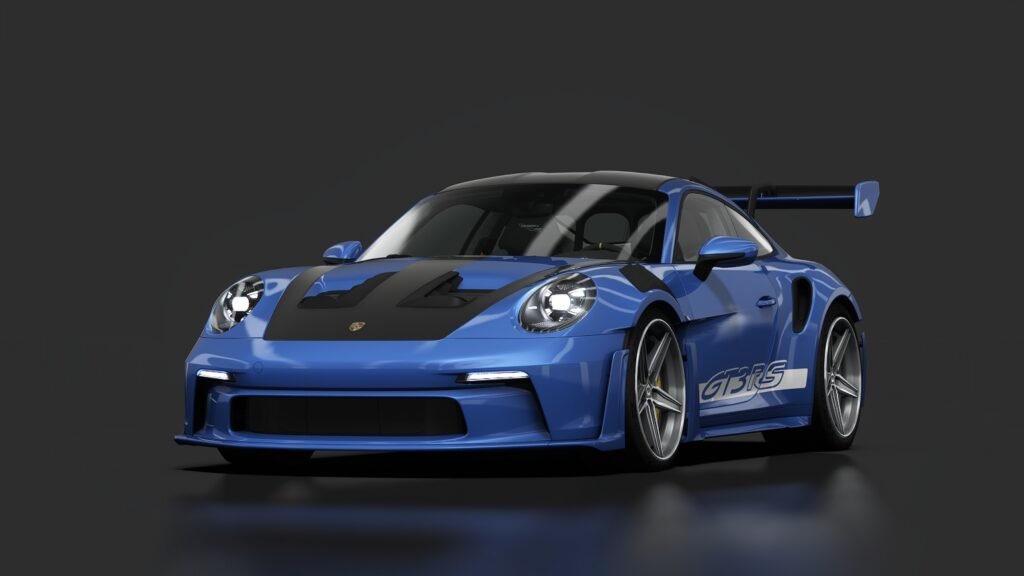 Porsche 911 gt3 rs (992) paintmatch 00 itsdraik 162 south sea blue metallic