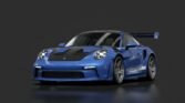 Porsche 911 gt3 rs (992) paintmatch 00 itsdraik 162 south sea blue metallic