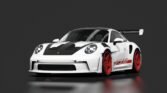 Porsche 911 gt3 rs (992) paintmatch 01 itsdraik 041 white