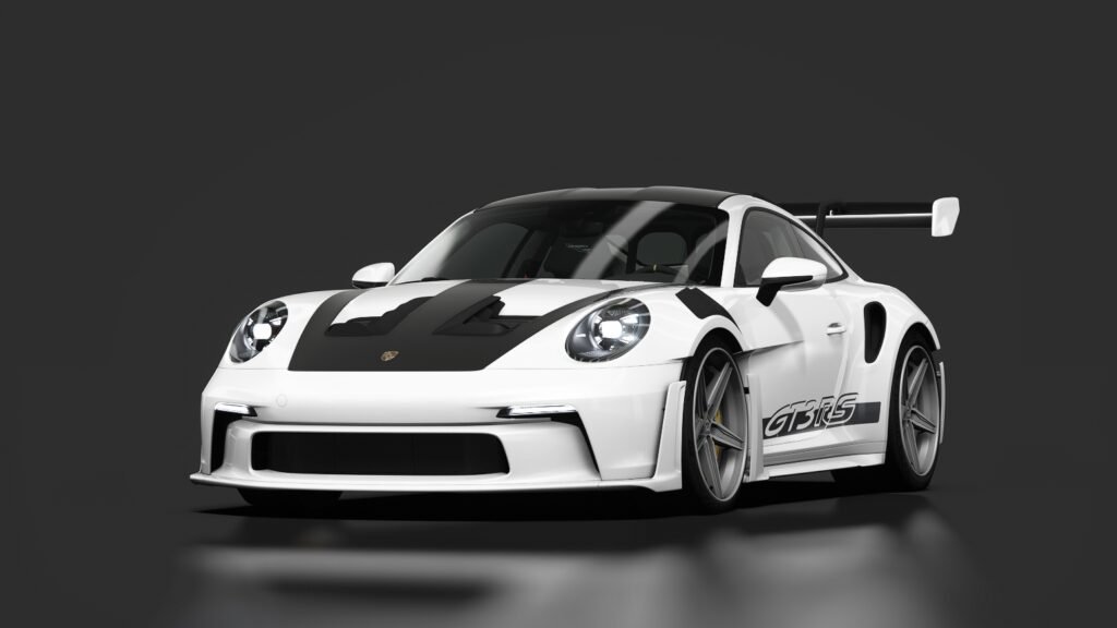 Porsche 911 gt3 rs (992) paintmatch 01 itsdraik c9x white