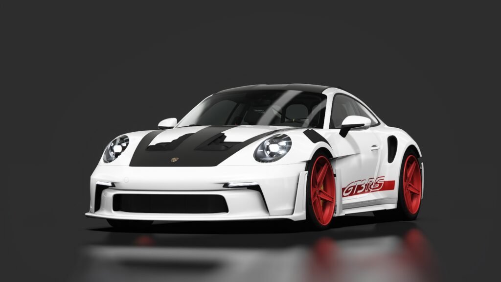 Porsche 911 gt3 rs (992) wingless paintmatch 01 itsdraik 041 white