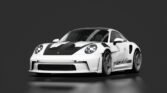 Porsche 911 gt3 rs (992) wingless paintmatch 01 itsdraik c9x white