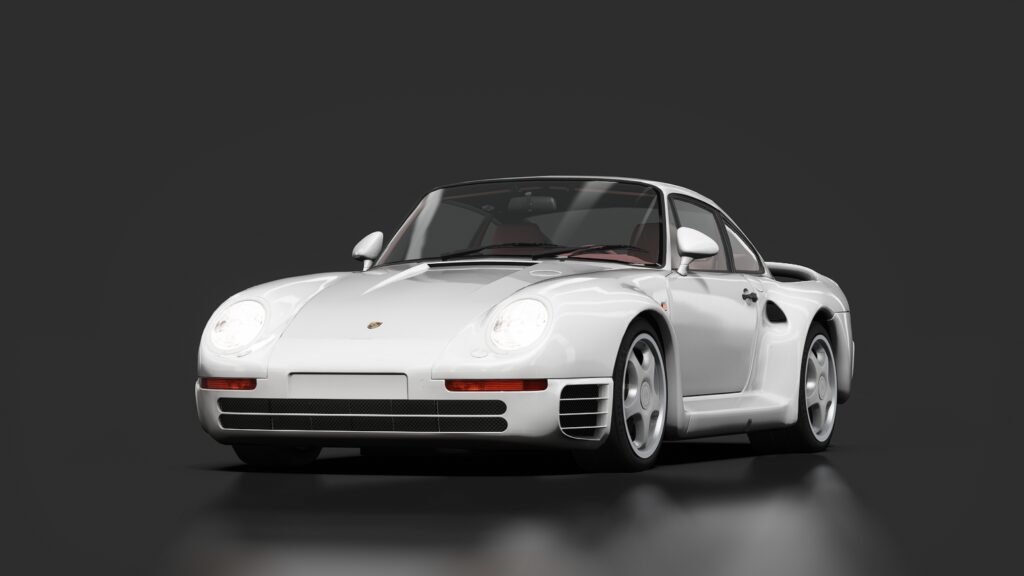 Porsche 959 grand prix white