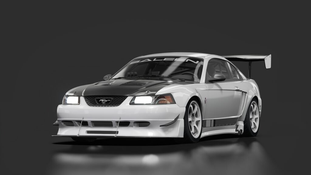 Saleen s281 2000 track 04 ingot silver metallic