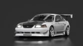 Saleen s281 2000 track 04 ingot silver metallic