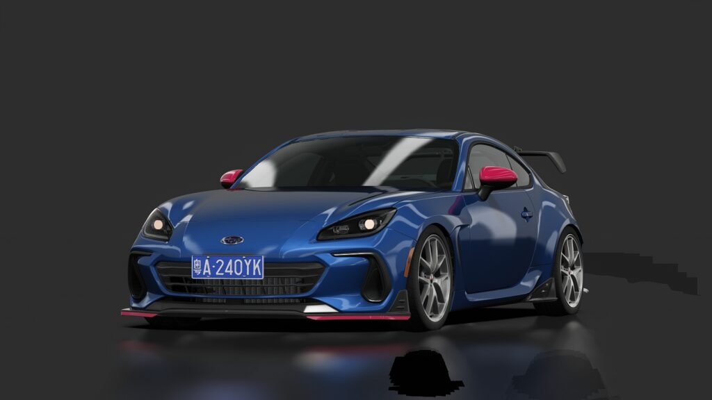 Subaru brz sti (zd8) 00 wr blue mica