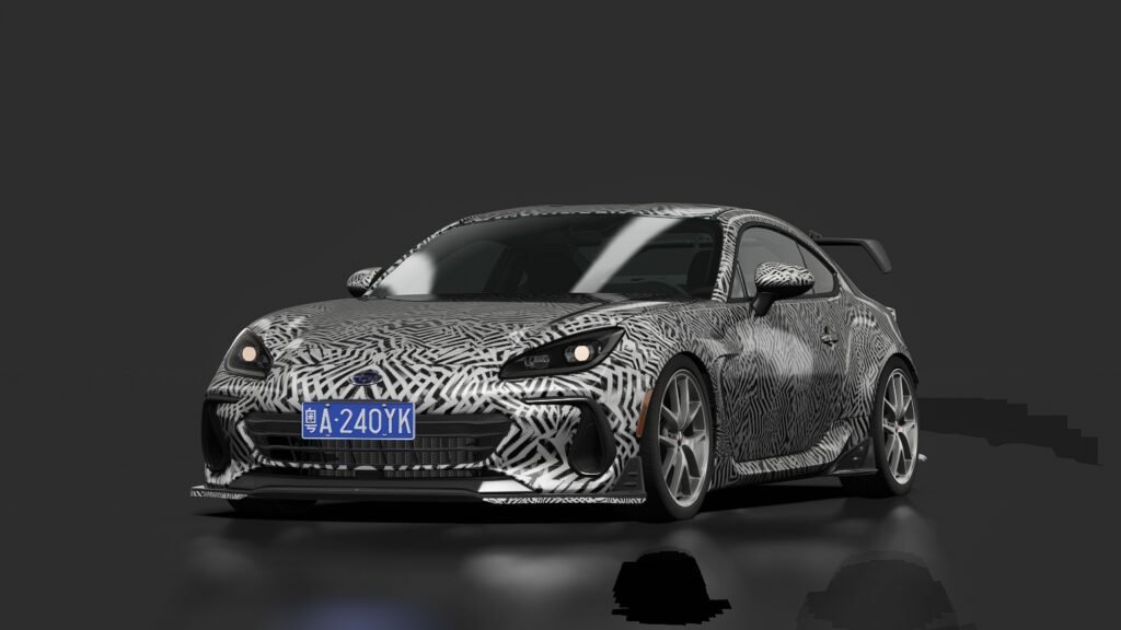 Subaru brz sti (zd8) 00 camouflage