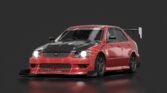 Toyota altezza rs200 time attack 01super red