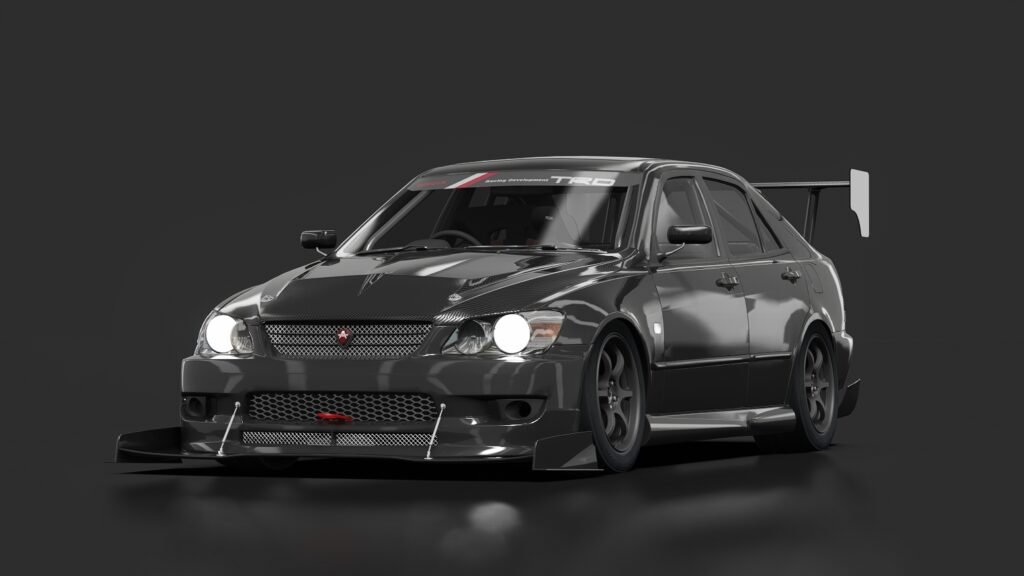 Toyota altezza rs200 time attack 04 black