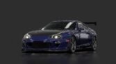 Toyota supra rz s manabu orido blue ridox 06 blue mica metallic democar