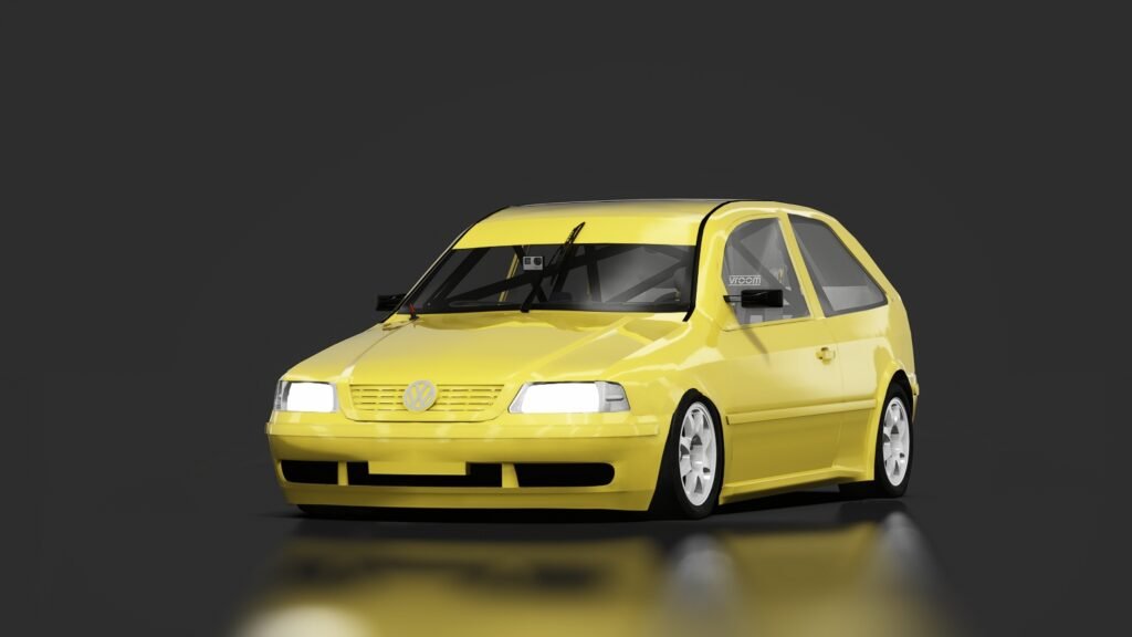 Volkswagen gol copa gol del sudeste g3 amarillo