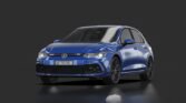 Volkswagen golf gti mk8 dsg7 2022 azul atlántico metalizado