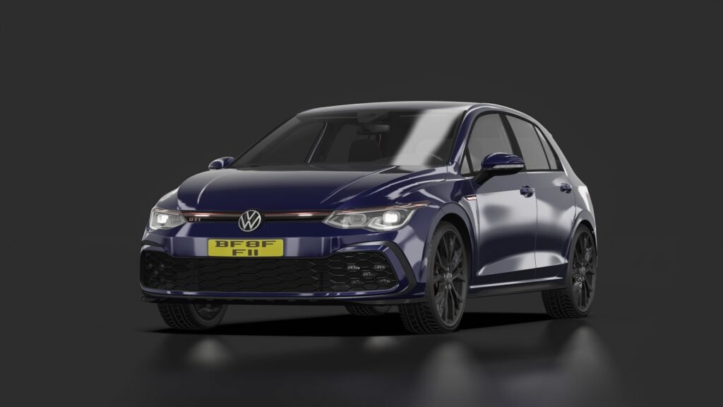 Volkswagen golf gti mk8 dsg7 2022 azul night