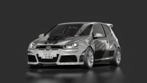 Volkswagen Golf MK5 Fast and Furious Tokyo Drift
