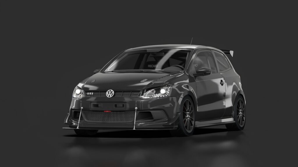 Volkswagen polo gti track 2011 black magic