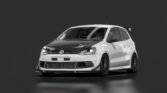 Volkswagen polo gti track 2011 reflex silver