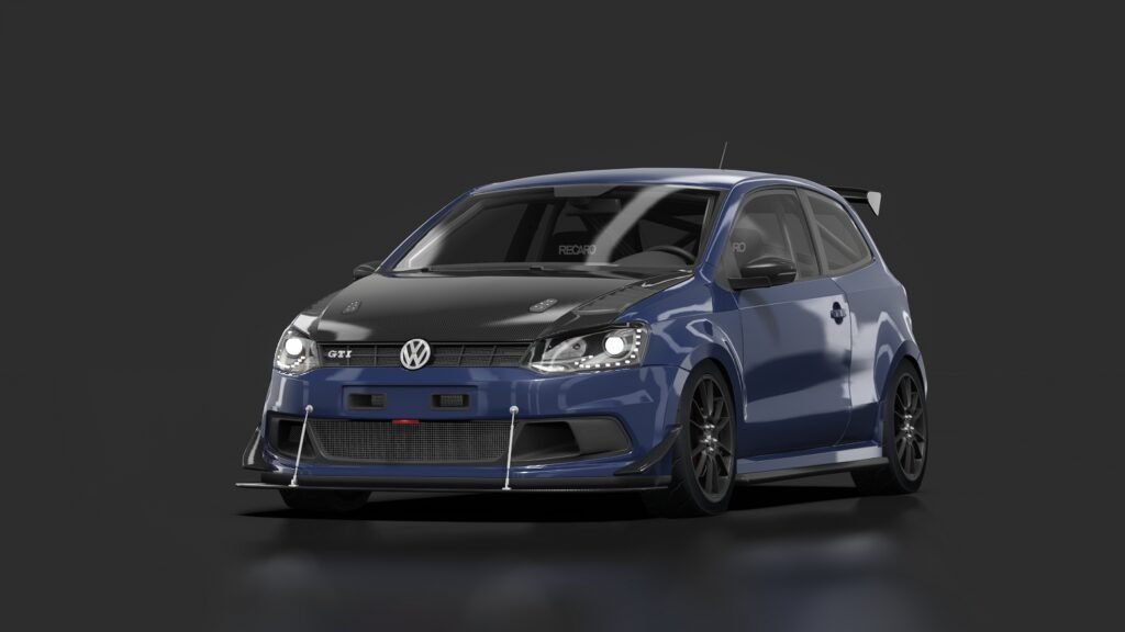 Volkswagen polo gti track 2011 shadow blue metallic