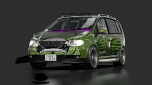 Volkswagen Touran Mk1 Fast and Furious Tokyo Drift