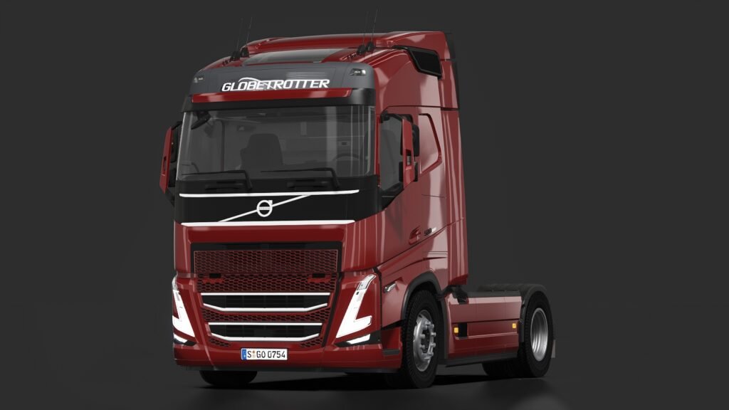 Volvo fh5 10dark red