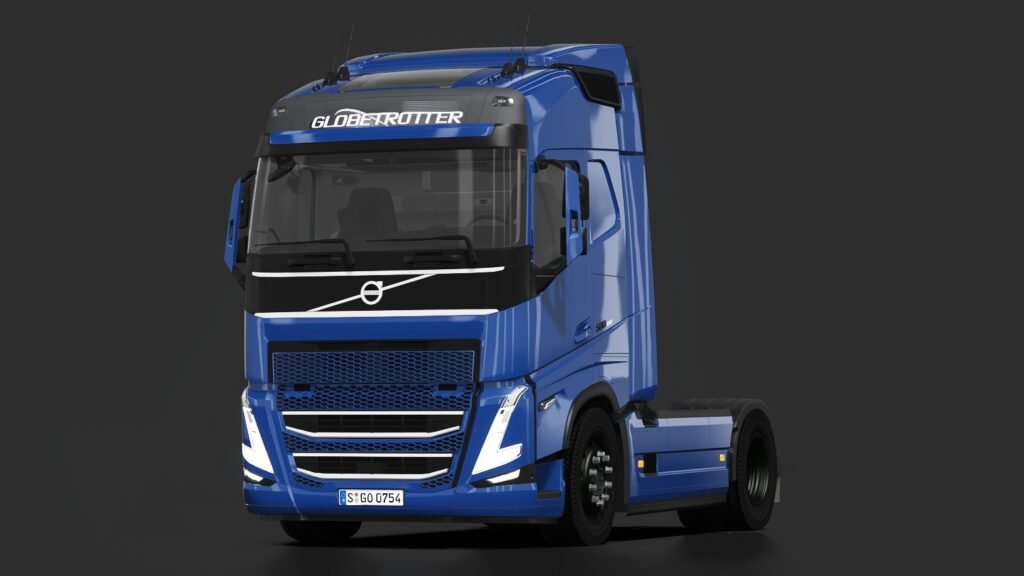 Volvo fh5 15deep blue blackrim