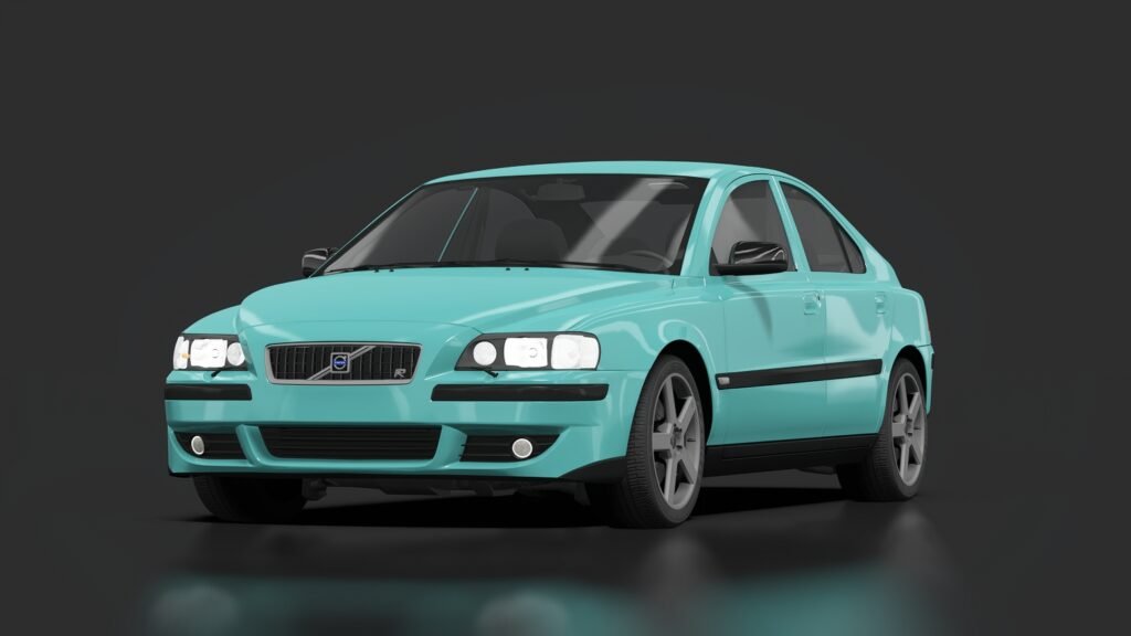 Volvo s60r 2006 flashgreen