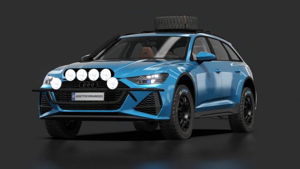 Audi rs6 2021 all road raid 10