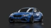 Bmw m2 f87 leika zoomracing bayside blue