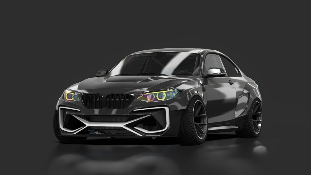 Bmw m2 f87 leika zoomracing black