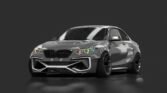 Bmw m2 f87 leika zoomracing bullet grey