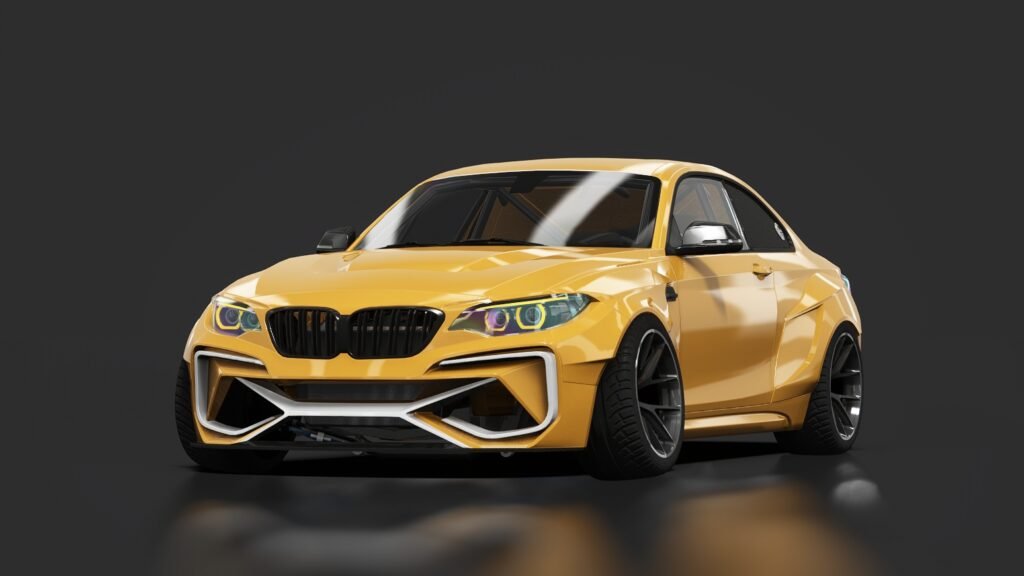 Bmw m2 f87 leika zoomracing garnet gold