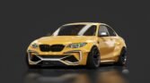 Bmw m2 f87 leika zoomracing garnet gold