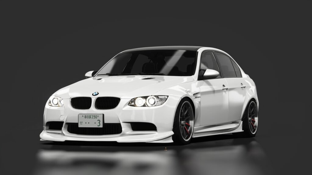 Bmw m3 assist (e90) 01 alpine white iii