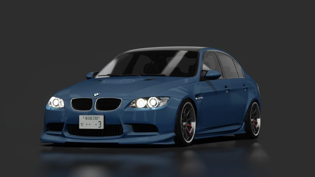 Bmw m3 assist (e90) matte blue