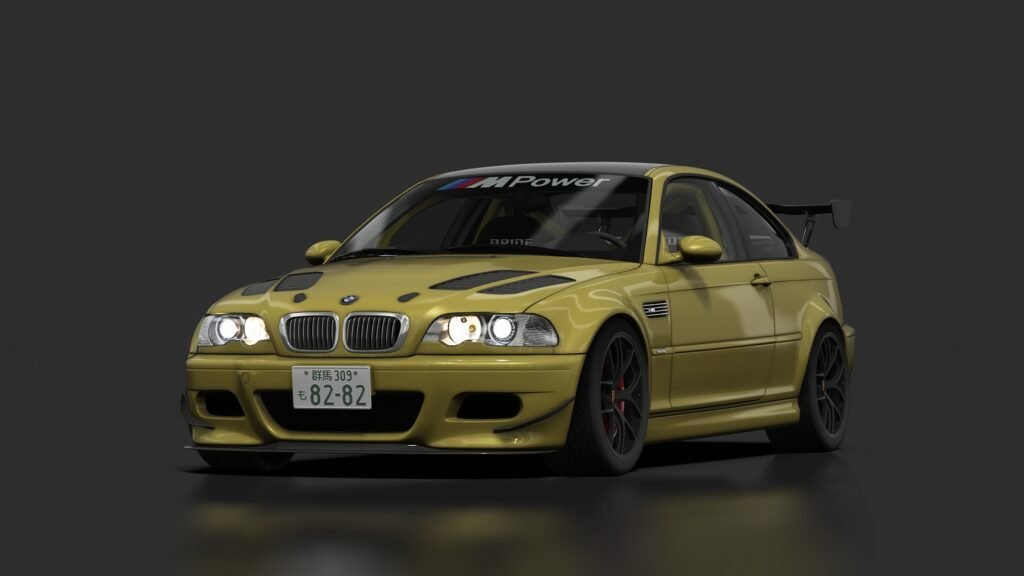 Bmw m3 e46 s2 03 phoenix yellow