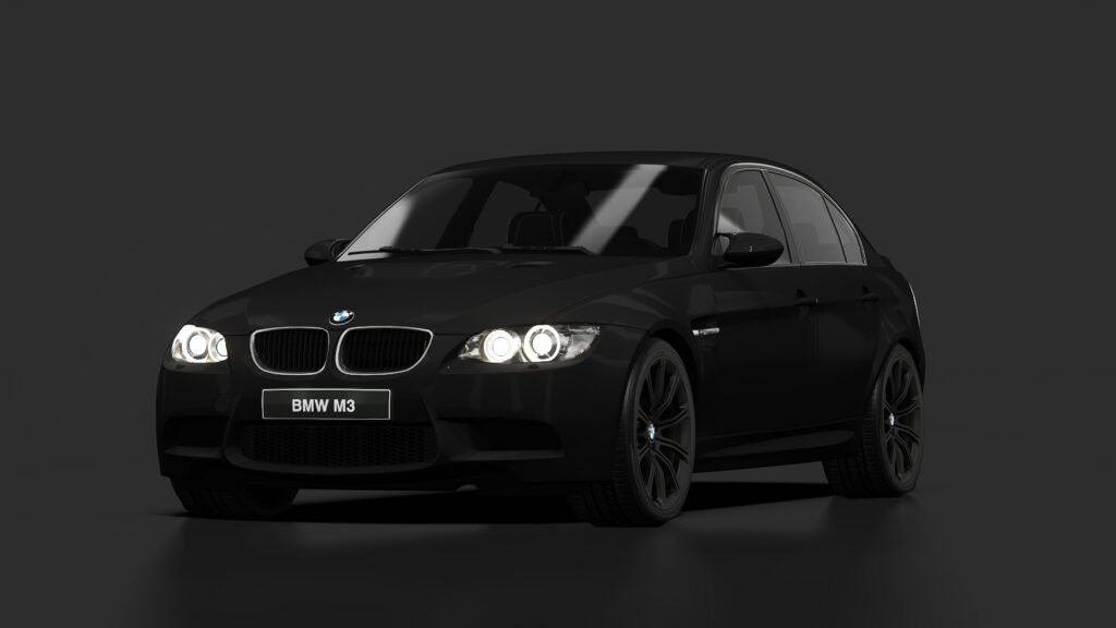 Bmw m3 (e90) 6mt pre lci matte black