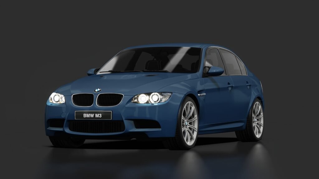 Bmw m3 (e90) 6mt pre lci matte blue