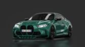 Bmw m4 competition g82 coupe 2021kit core design isle of man green