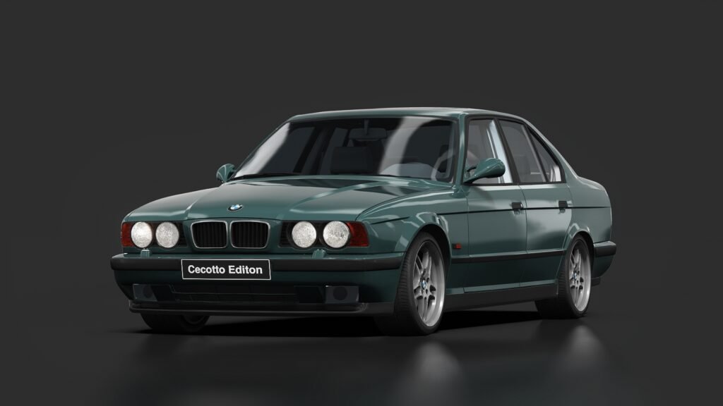 Bmw m5 e34 266 lagoongreen metallic