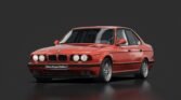 Bmw m5 e34 369 rossoredmetallic