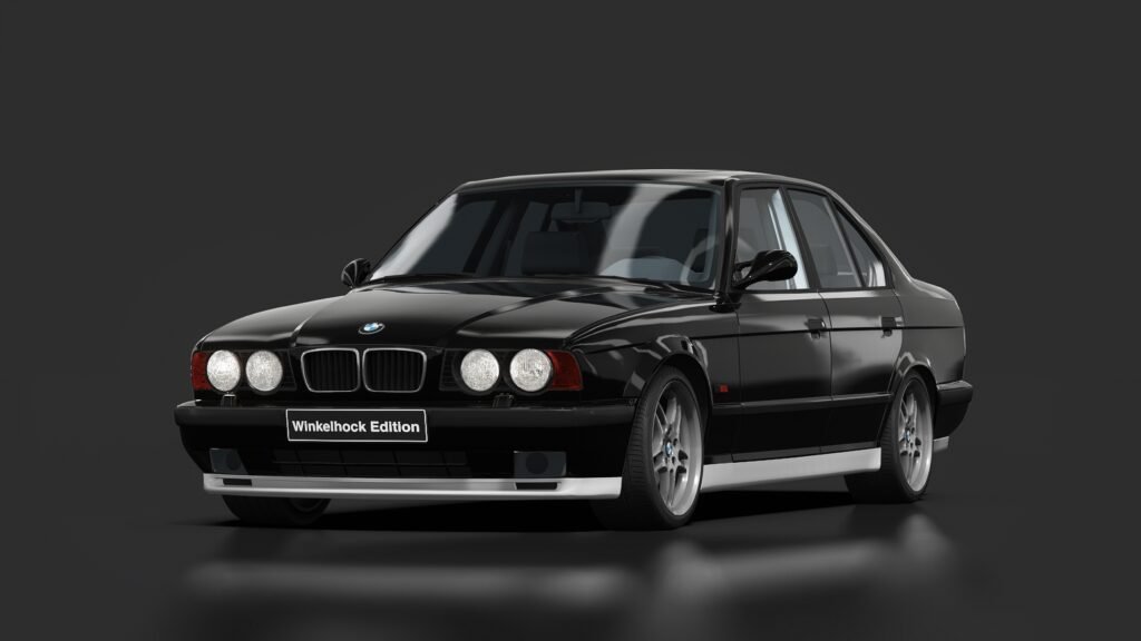 Bmw m5 e34 668 jetblack metallic