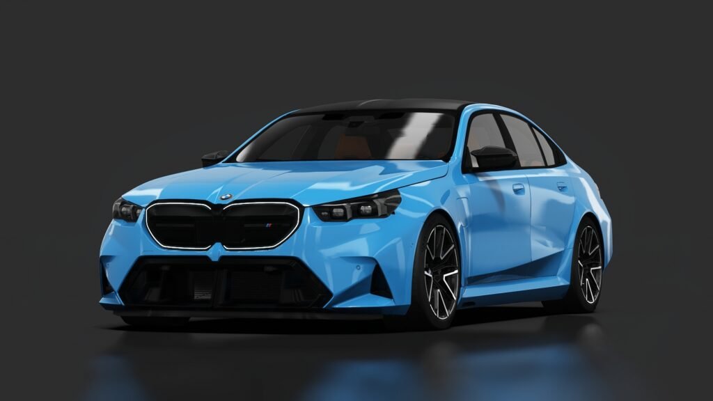 Bmw m5 g90 07 long beach blue metallic