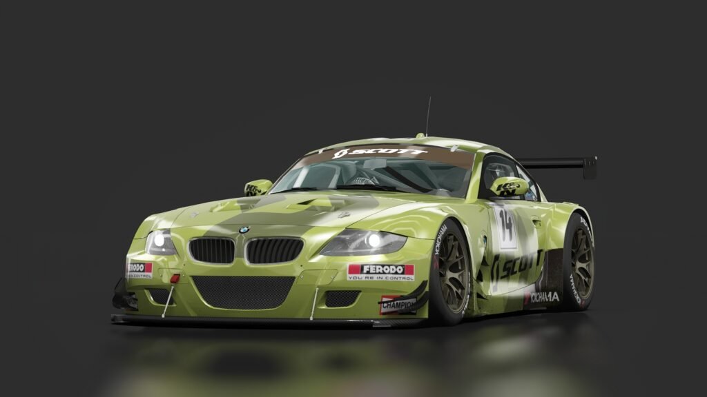 Bmw z4 m coupe gt3 dw 14