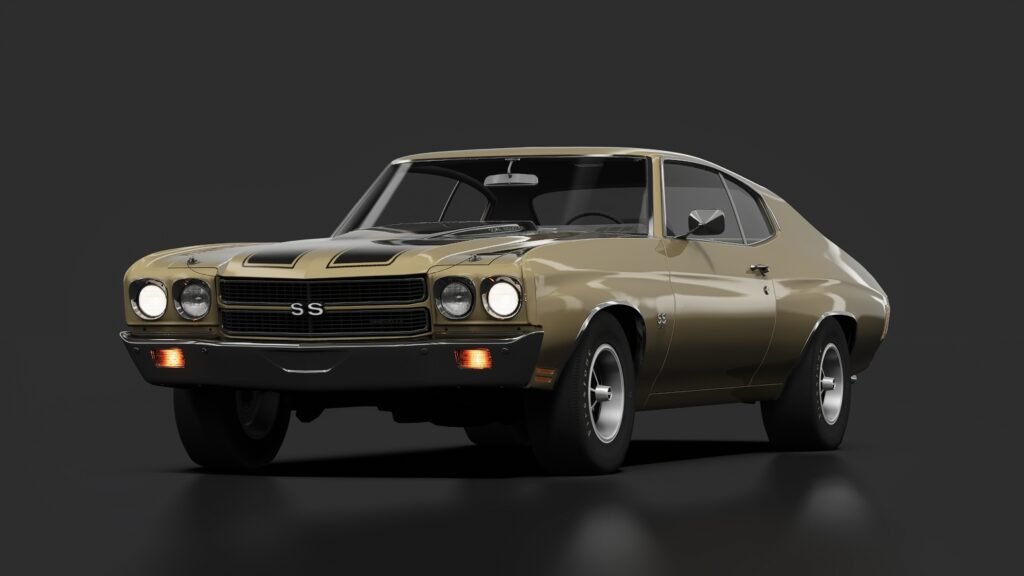Chevrolet chevelle ss 454 autumn gold metallic