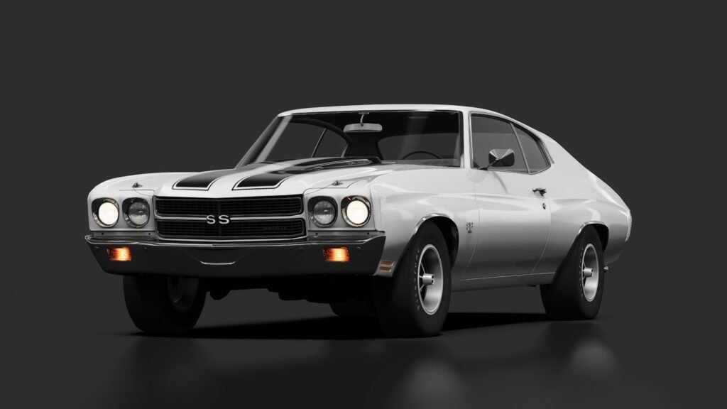 Chevrolet chevelle ss 454 classic white